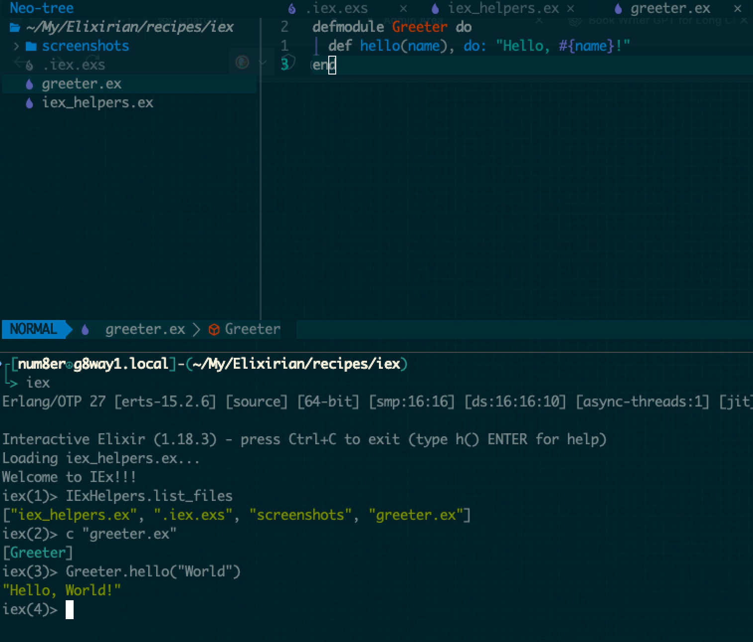 recipe 3, 1: compile module in IEx